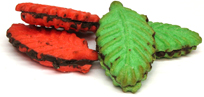 Chimirris Strawberry And Pistachio Leaf Cookie Image